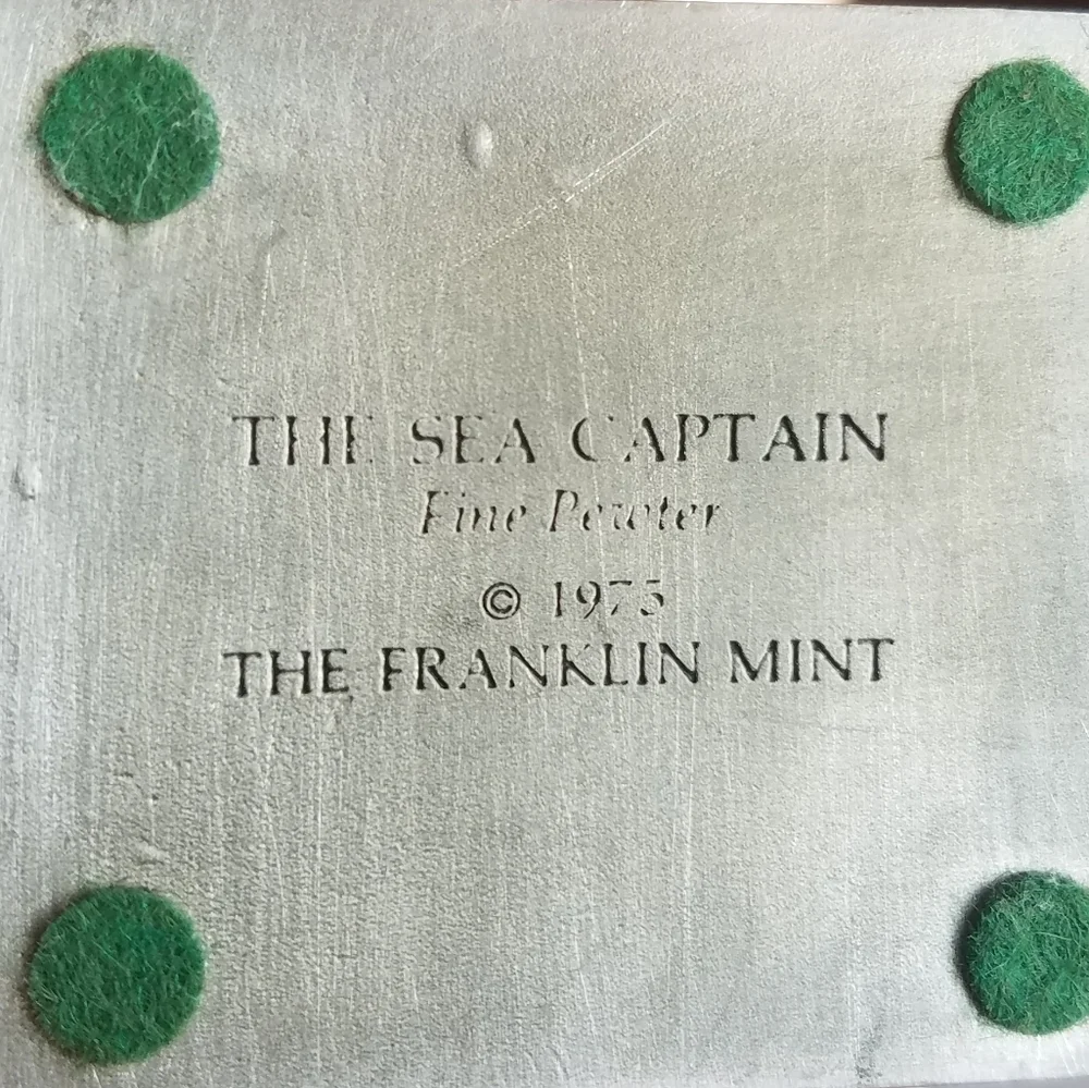 Franklin Mint 1975 Pewter statue